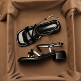 Cassis Italian Mid-Heel Sandal