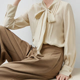 Noémie Tie Neck Blouse