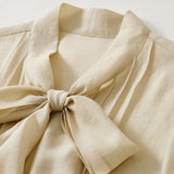 Noémie Tie Neck Blouse