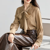Noémie Tie Neck Blouse