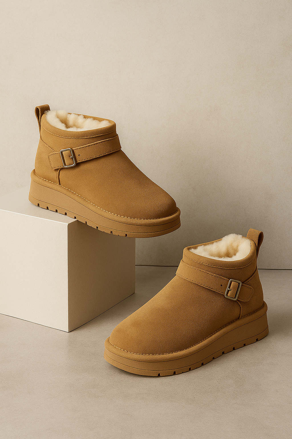 Women's Classic Plush Boot-Shoes