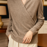 Serene V-Neck Knit Sweater