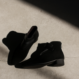 Vivienne Italian Crest Suede Boots
