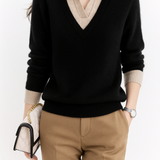 Madison Layered Knit Top