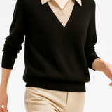 Madison Layered Knit Top