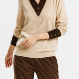 Madison Layered Knit Top