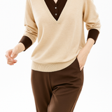 Madison Layered Knit Top
