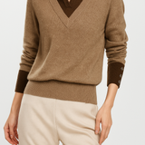 Madison Layered Knit Top