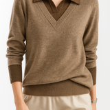 Madison Layered Knit Top