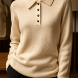 West Village Wool Polo Sweater