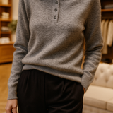 West Village Wool Polo Sweater