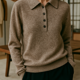 West Village Wool Polo Sweater