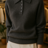 West Village Wool Polo Sweater