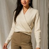 Serene V-Neck Knit Sweater