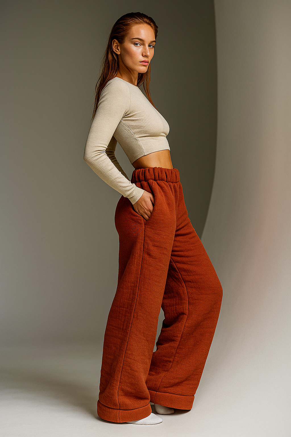 Hailey Cotton Lounge Trousers