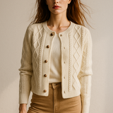 Claire Cable Knit Cardigan