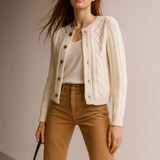 Claire Cable Knit Cardigan