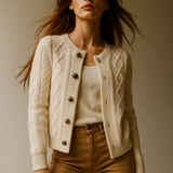 Claire Cable Knit Cardigan