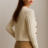 Claire Cable Knit Cardigan