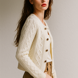 Claire Cable Knit Cardigan