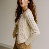 Claire Cable Knit Cardigan