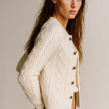 Claire Cable Knit Cardigan