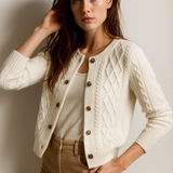 Claire Cable Knit Cardigan