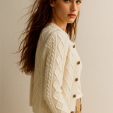 Claire Cable Knit Cardigan