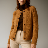 Claire Cable Knit Cardigan