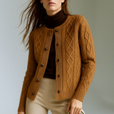 Claire Cable Knit Cardigan