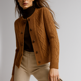 Claire Cable Knit Cardigan