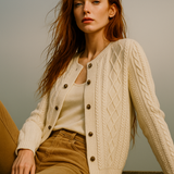 Claire Cable Knit Cardigan