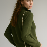 Natasha Wool Zip Cardigan