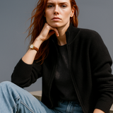 Natasha Wool Zip Cardigan