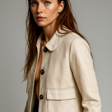 Avery Suede Cropped Jacket