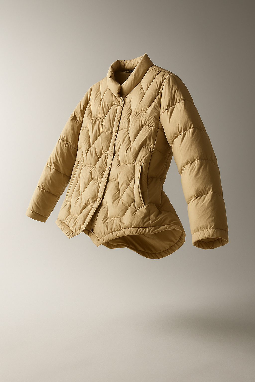 Natalie Quilted Down Jacket