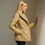 Vanessa Quilted Wrap Coat