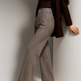 Blair Wool Wide-Leg Trousers