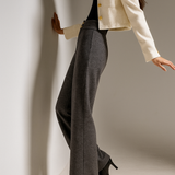 Blair Wool Wide-Leg Trousers
