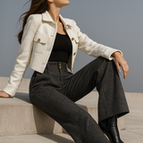 Blair Wool Wide-Leg Trousers