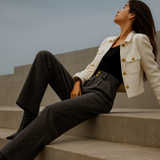 Blair Wool Wide-Leg Trousers