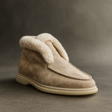 Lila Shearling Loafer Boots