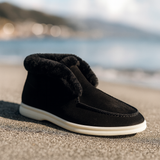 Lila Shearling Loafer Boots