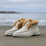 Lila Shearling Loafer Boots