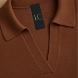 Roma Cotton Knit Polo