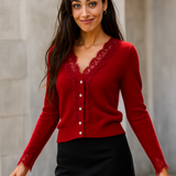 Aurora Lace Cardigan