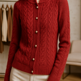 New London Pearl Button Cardigan