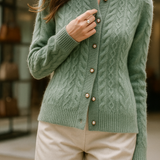 New London Pearl Button Cardigan