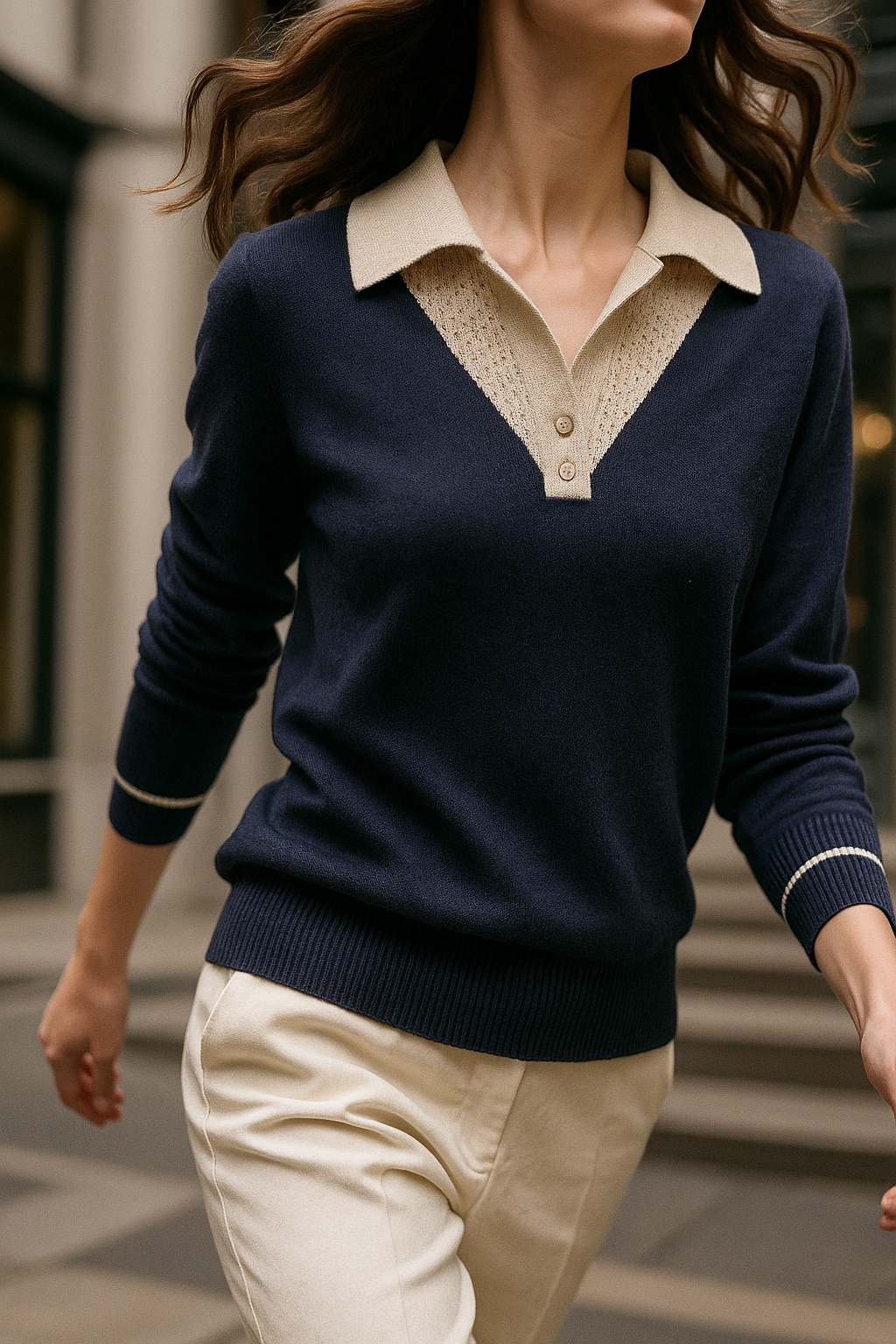 Elizabeth Avenue Merino Wool Sweater