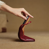 Lido Italian Leather Slingback Flat